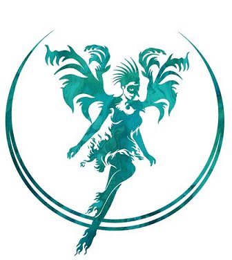 Image of a green fairy - logo for Absinthe Books