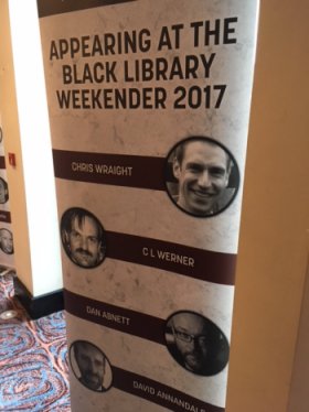 Guests at The Black Library Weekender - Chris Wraight, C L Werner, Dan Abnett, David Annandale