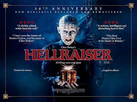 30th anniversary Hellraiser poster