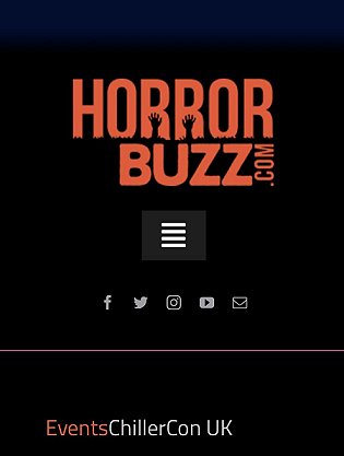 HorrorBuzz.com screenshot: ChillerCon UK
