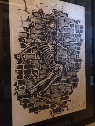 Skinless Frank artwork by Clive Barker