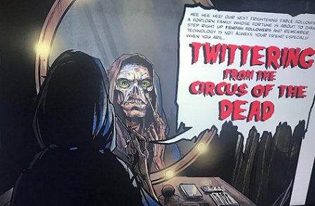 Show titles: Twittering From the Circus of the Dead