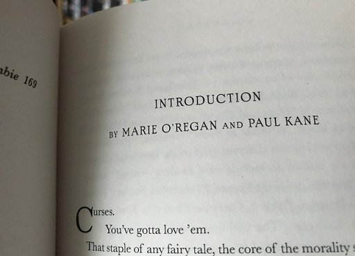 Introduction to Cursed, by Marie O'Regan and Paul Kane