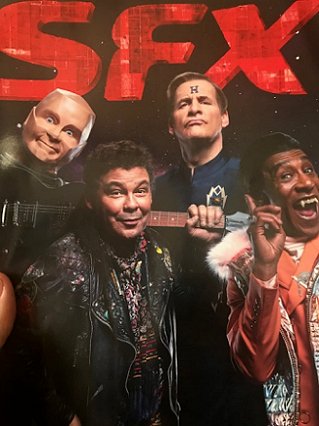 SFX magazine cover - Red Dwarf issue