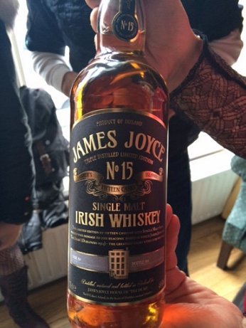 James Joyce Limited Edition Whiskey