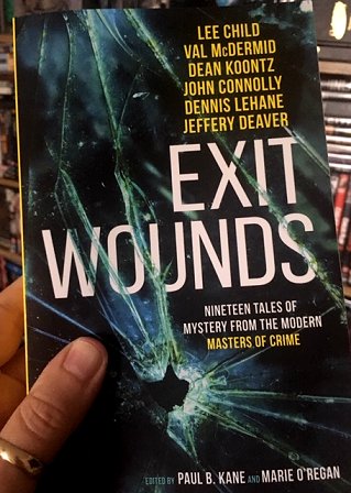 Contributors copy of Exit Wounds, edited by Paul B Kane and Marie O'Regan