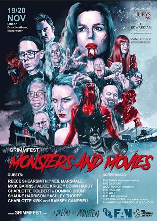 Poster for Grimmfest Monsters and Movies