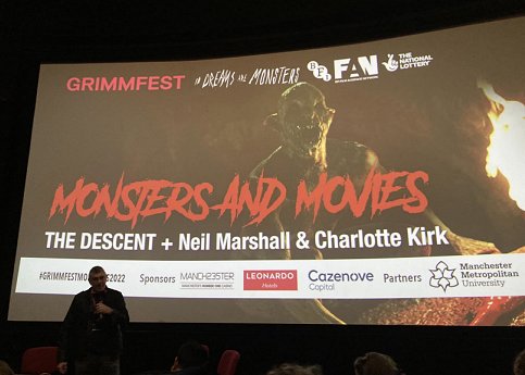 Grimmfest Monsters and Movies presents The Descent, and a talk with Neil Marshall and Charlotte Kirk