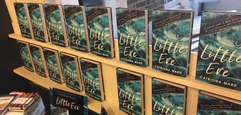 Little Eve by Catriona Ward, Window display