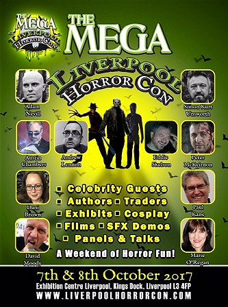 The Mega Liverpool HorrorCon poster