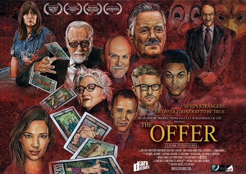The Offer poster, with Kenneth Cranham, Nicholas Vince, Simon Bamford, Barbie Wilde and Oliver Smith