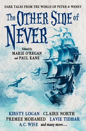 Book cover - The Other Side of Never, edited by Marie O'Regan and Paul Kane