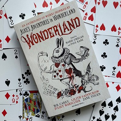 Review copy of Wonderland, edited by Marie O'Regan and Paul Kane