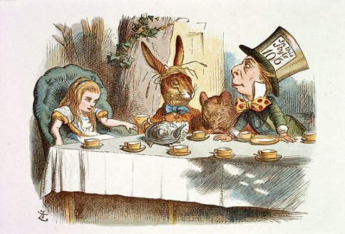 cartoon: The Mad Hatter's Tea Party