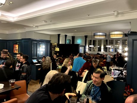 photograph showing the bar area at WFC2025